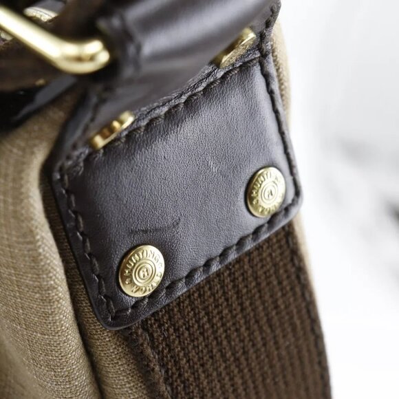 HUNTING WORLD Shoulder Bag beige canvas Women - Picture 5 of 9